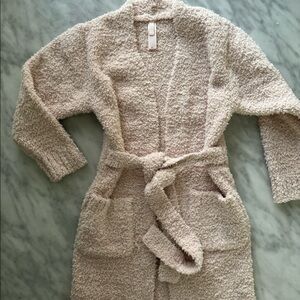 Kids SKIMS COZY KNIT ROBE size 6/7 pink